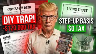 REAL ESTATE TRAP: Quitclaim Deed vs Living Trust (The True Math...)