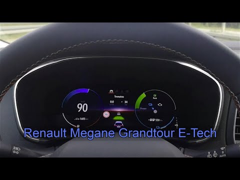 Renault Megane Grandtour E-Tech Plug-in 160 - consumption on 130 km/h