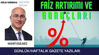 Fai̇z Artirimi Ve Sonuçlari