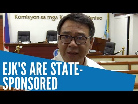 Colmenares: Rights workers, drug war victims have proof EJKs are state-sponsored