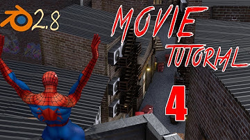 How to make film in Blender 2.8 (part 4) for beginners