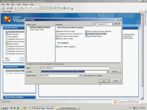 MSBI - SSIS - BIDS Overview - 2008 - Learning - Part-4