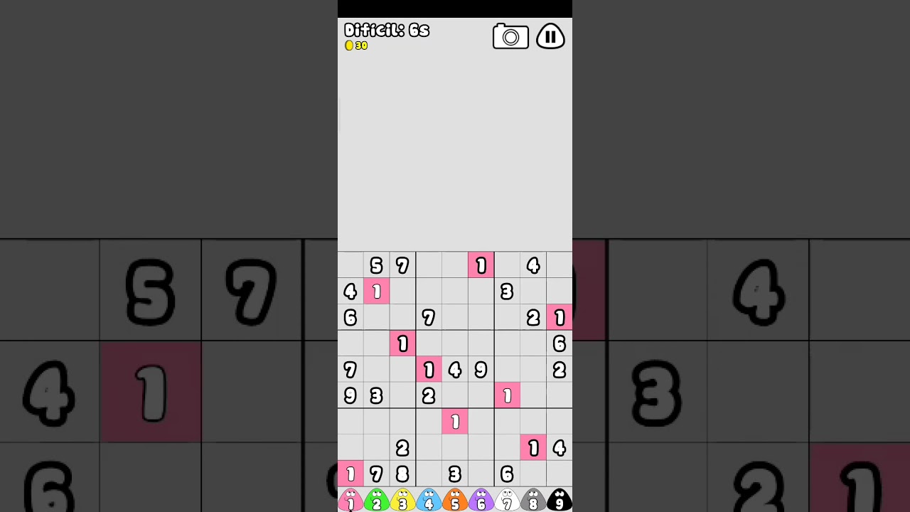 Récord del mundo de sudoku nivel difícil en Pou - YouTube