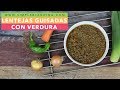 LENTEJAS GUISADAS CON VERDURAS | Lentejas guisadas en olla rápida | Lentejas estilo tradicional