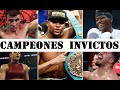 Los 21 campeones INVICTOS del boxeo