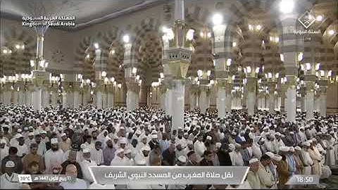 صلاة المغرب لفضيلة الشيخ أ.د. ‫#محمد_برهجي‬ يوم الأربعاء 11 ربيع الأول 1447هـ من سورة غافر.