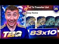 I opened the 83 x10 on rtg