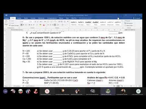 Vídeo: Explicamos Por Qué Es Importante Preparar Correctamente La Solución De Fertilizante