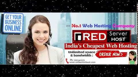 Get Cheap Linux Hosting @ Redserverhost.com| Linux Shared Hosting starting @ Rs 29/month