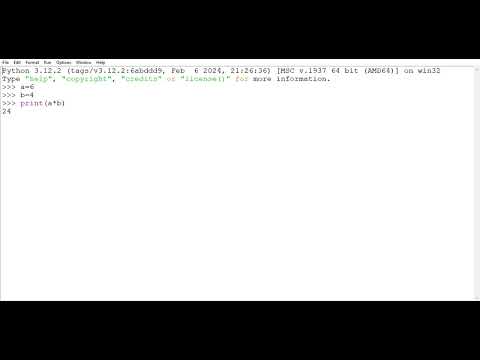 Python program : WAP to multiply two numbers 