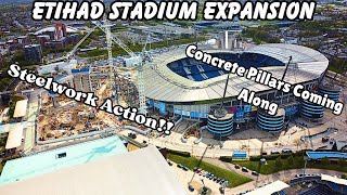 Etihad Stadium Expansion Manchester City FC, Lots Happening Today