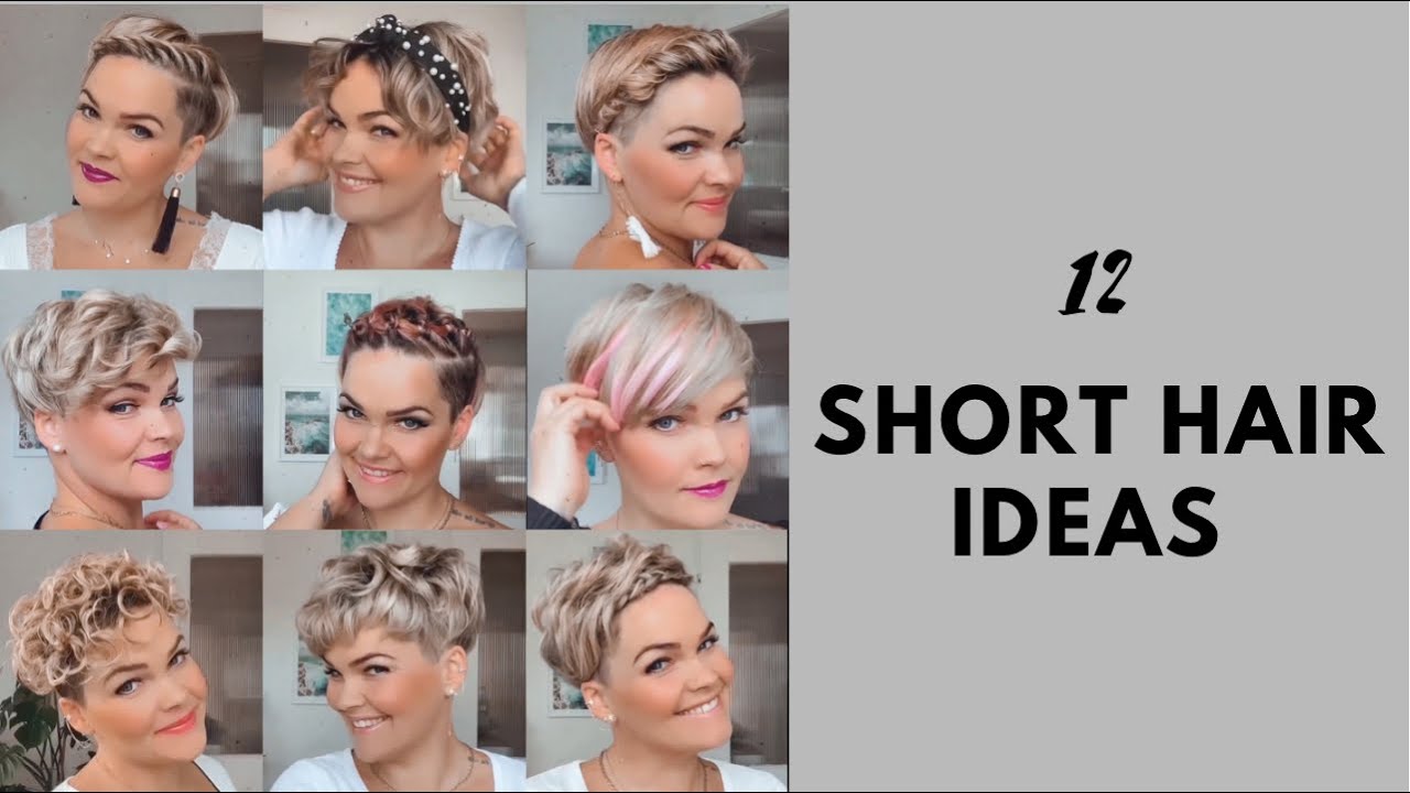♥ Easy Everyday Headband Hairstyles for Short and Long Hair Tutorial -  YouTube