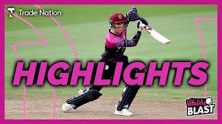 T20 HIGHLIGHTS: Tom Banton MASTERCLASS as Somerset achieve RECORD run-chase Wealth