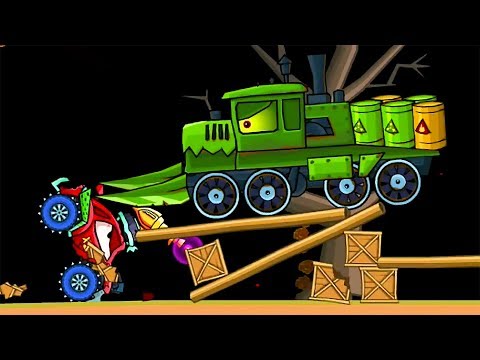 Мультик ИГРА для детей про МАШИНКИ #5   МАШИНА ест МАШИНУ 2 DELUXE