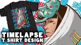 TIMELAPSE | TSHIRT DESIGN | ILLUSTRATION