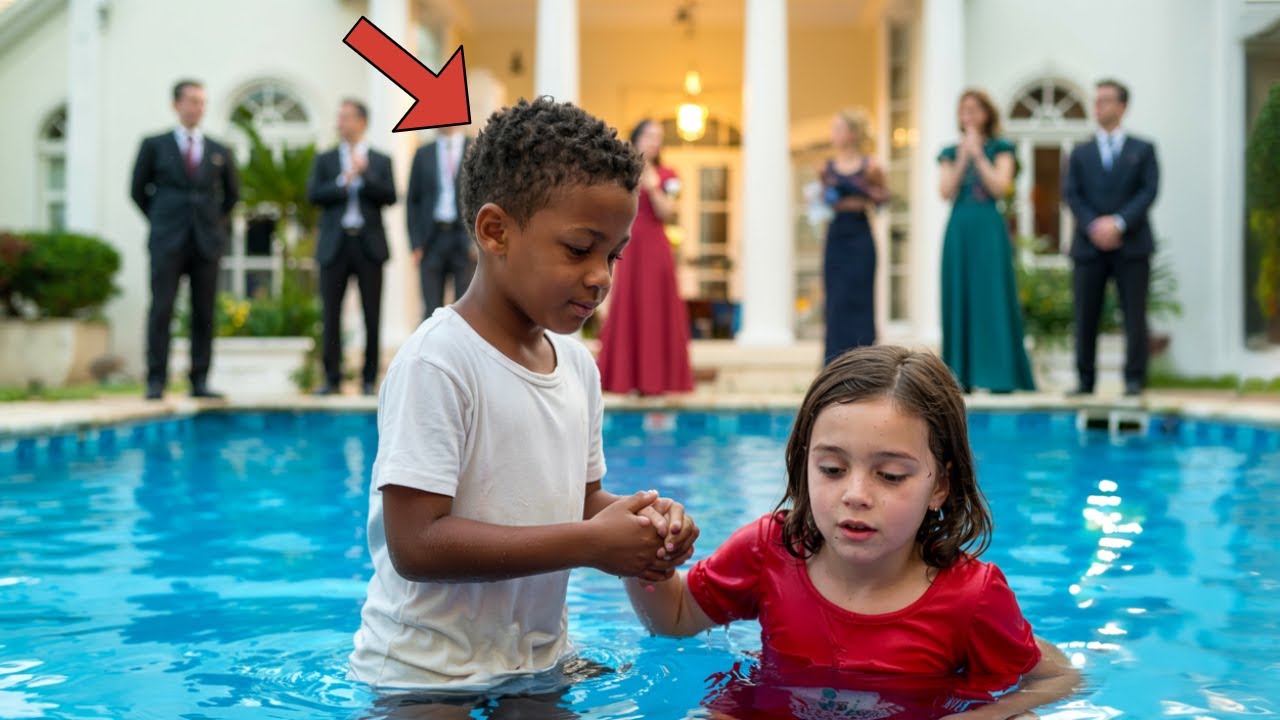 Millionaire's Daughter is drowning… and only the Maid's son jumps in to  save her!, - YouTube