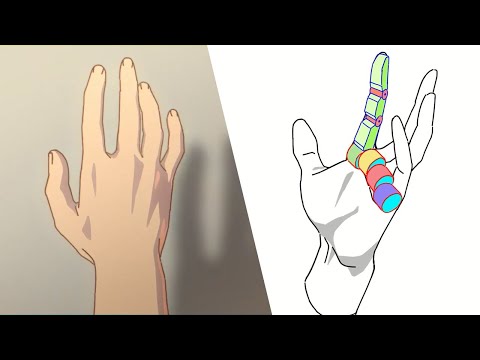 How to animate hands (by Chinese artist Ju Neng Binggui)