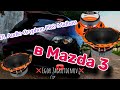 Установка динамиков DL audio Gryphone PRO Midbass 165 в задние двери Mazda 3