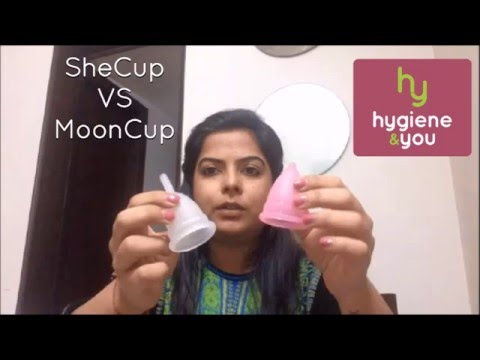 Shecup Vs Mooncup Comparison Review #priyankanjain #menstrualcup 