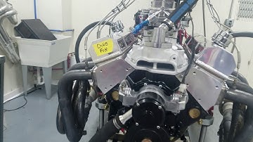 SBC 516HP 383 STROKER ENGINE DYNO RUN FOR CHRIS FOX BY WHITE PERFORMANCE AND MACHINE