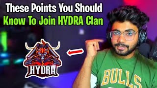 how can join Hydra clan?