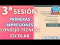 Primeras Impresiones Tercera Sesión CTE Enero 2023