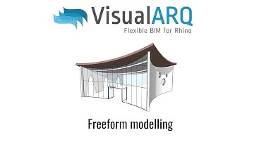 Freeform Modelling with BIM VisualARQ objects