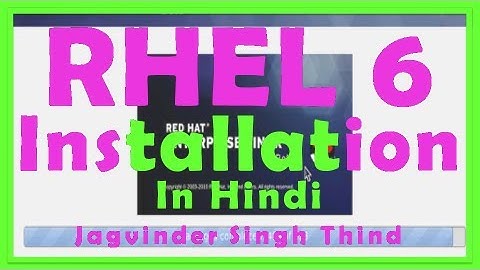✅ How to Install Redhat Enterprise Linux 6 (RHEL 6) in Hindi