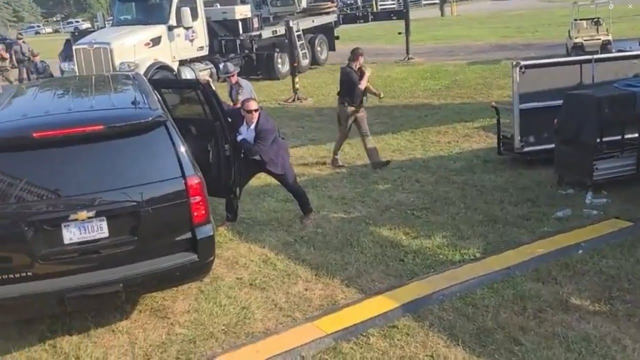 Inside Look: Secret Service Action During Trump Assasination Attempt