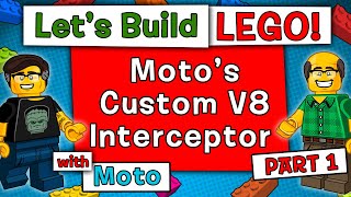 TrickyBricks LEGO Build &  Chat #176: Moto's Custom V8 Interceptor