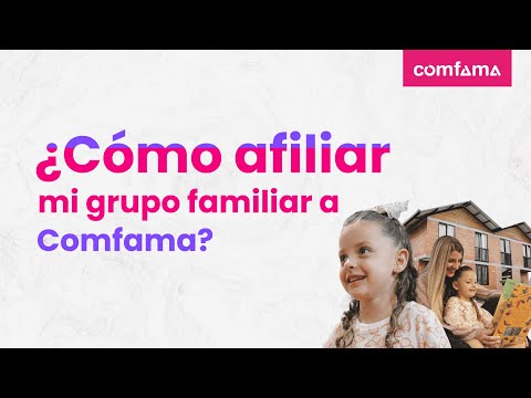 ¿Cómo afiliar mi grupo familiar? | Tutorial