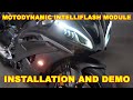 Motodynamic Intelliflash Module Installation onto 2008-2016 Yamaha R6 LED DRL Projector Head Light