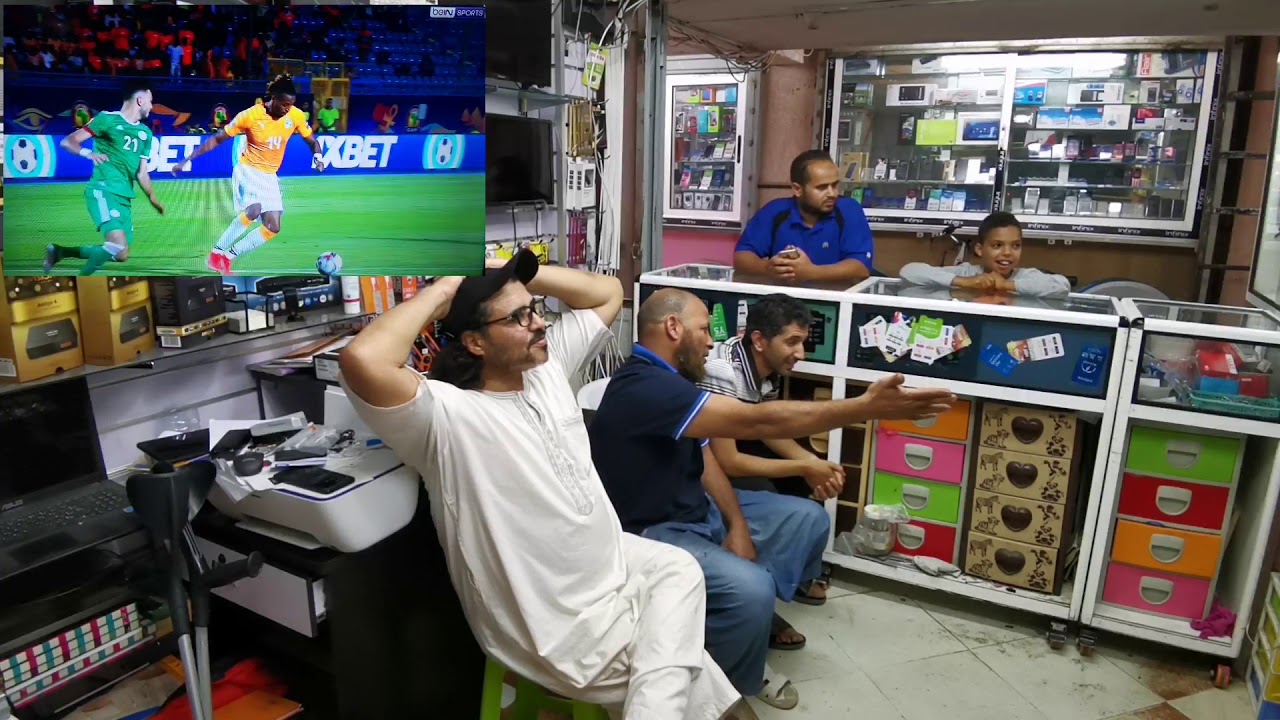 الجزائر و الكوت ديفوار ردة فعل على المباراة