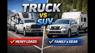 How to Choose the RIGHT Tow Vehicle (Truck vs SUV Explained for Real-World Towing)