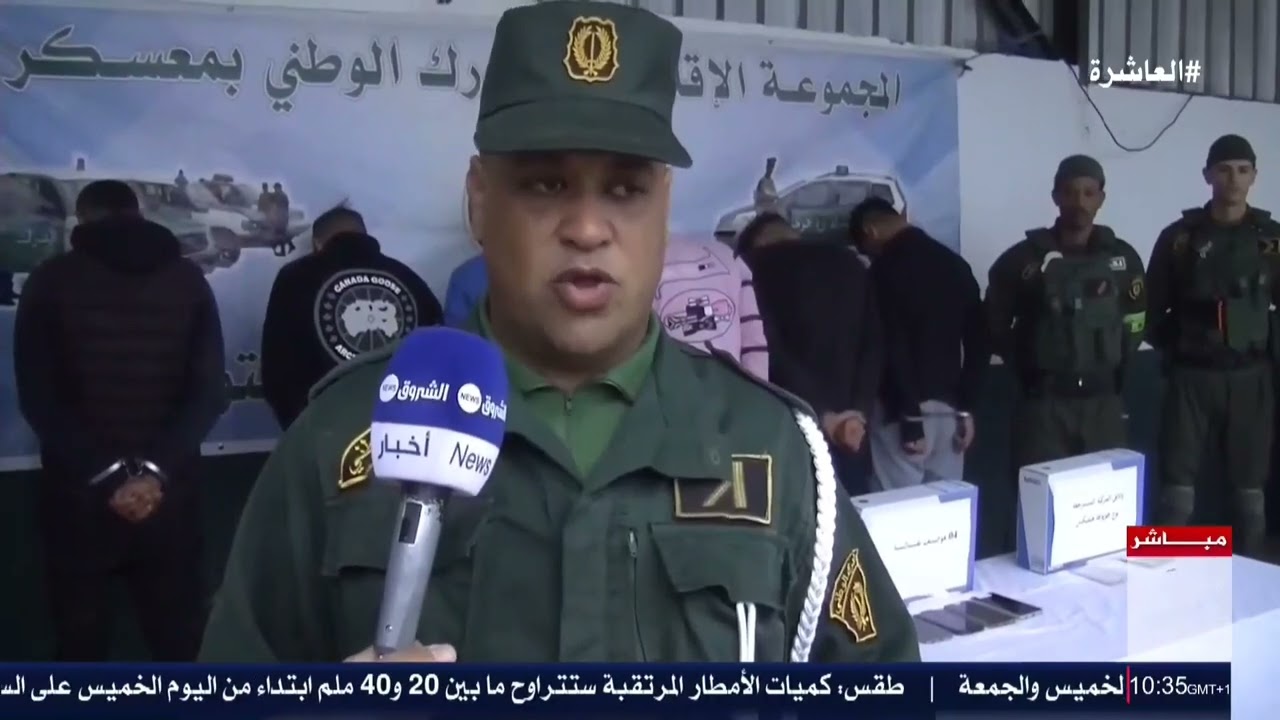 #معسكر : الدرك الوطني لبوهني يوقف المتهمين في قتل  شخص ، #الشروق_نيوز