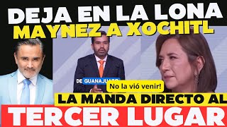 Maynez despedaza los sueños de Xóchitl en el tercer debate