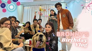 BRONNY’s BIRTHDAY VLOG 🐶 *Cutest Celebration * |Mr.Mnv |