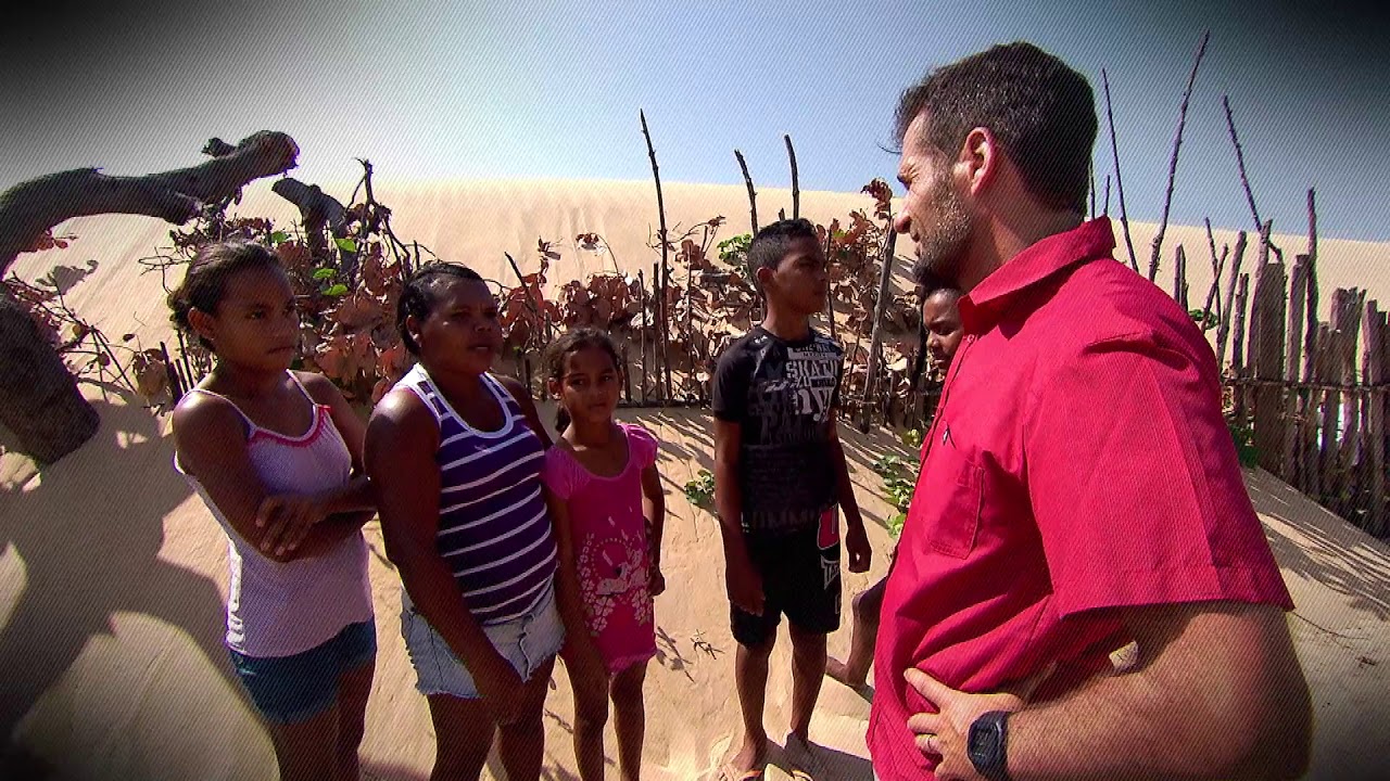 Câmera Record mostra como os nômades vivem no deserto brasileiro