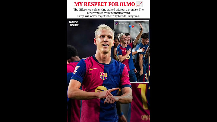 MY RESPECT FOR OLMO📈❤️#football#barcelona#nicowilliams#daniolmo#barca#realmadrid#raphinha#barcafans