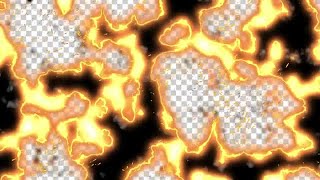 Burning Transition Revealer Transition Stock Motion Graphics
