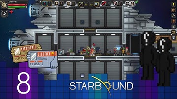Starbound - Ep08 - Getting a crew & upgrading EVERYTHING!