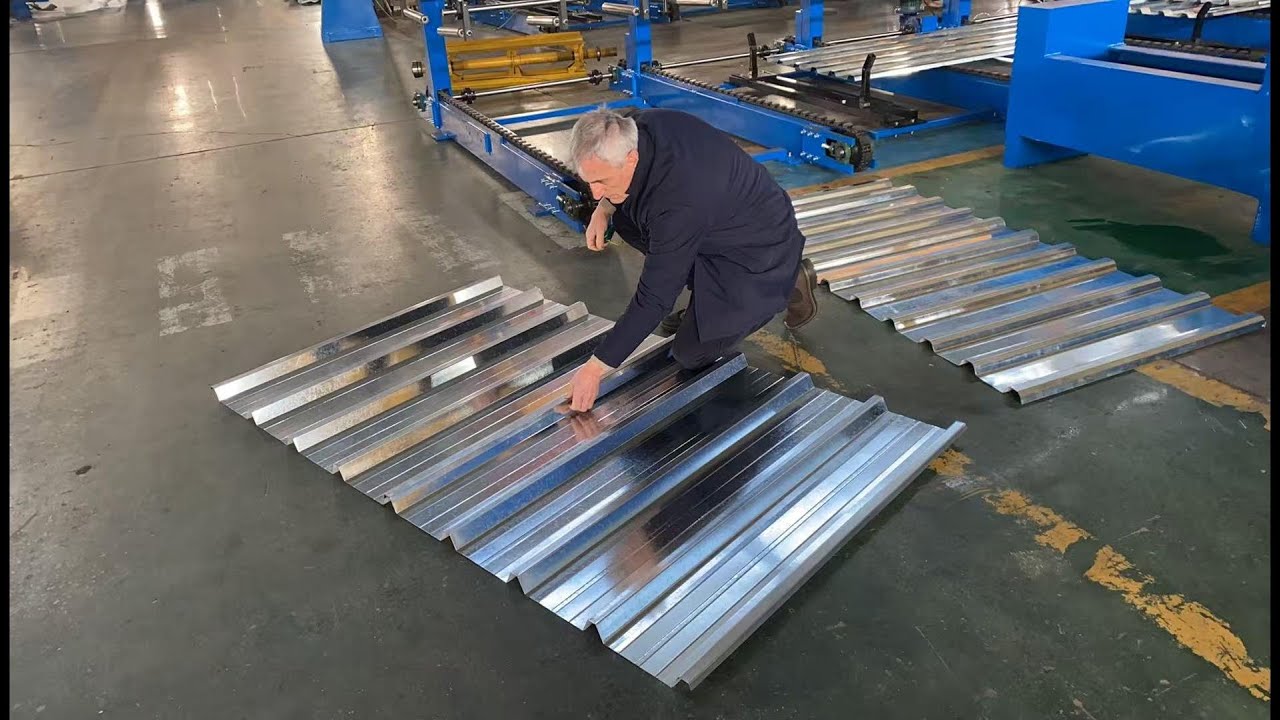 Автоматическая линия по производству профнастила