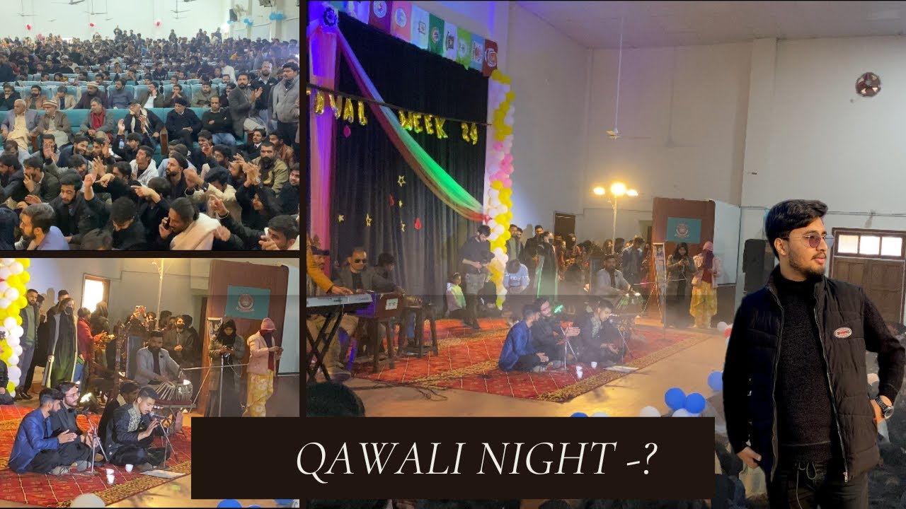 Qawali Night at UOC || Festival Week || Vlog 61 || University of Chakwal || uzziislife ||