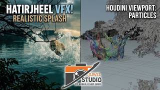 Making of Hatirjheel Water Splash | Houdini &amp; Compositing | Juwel Studio