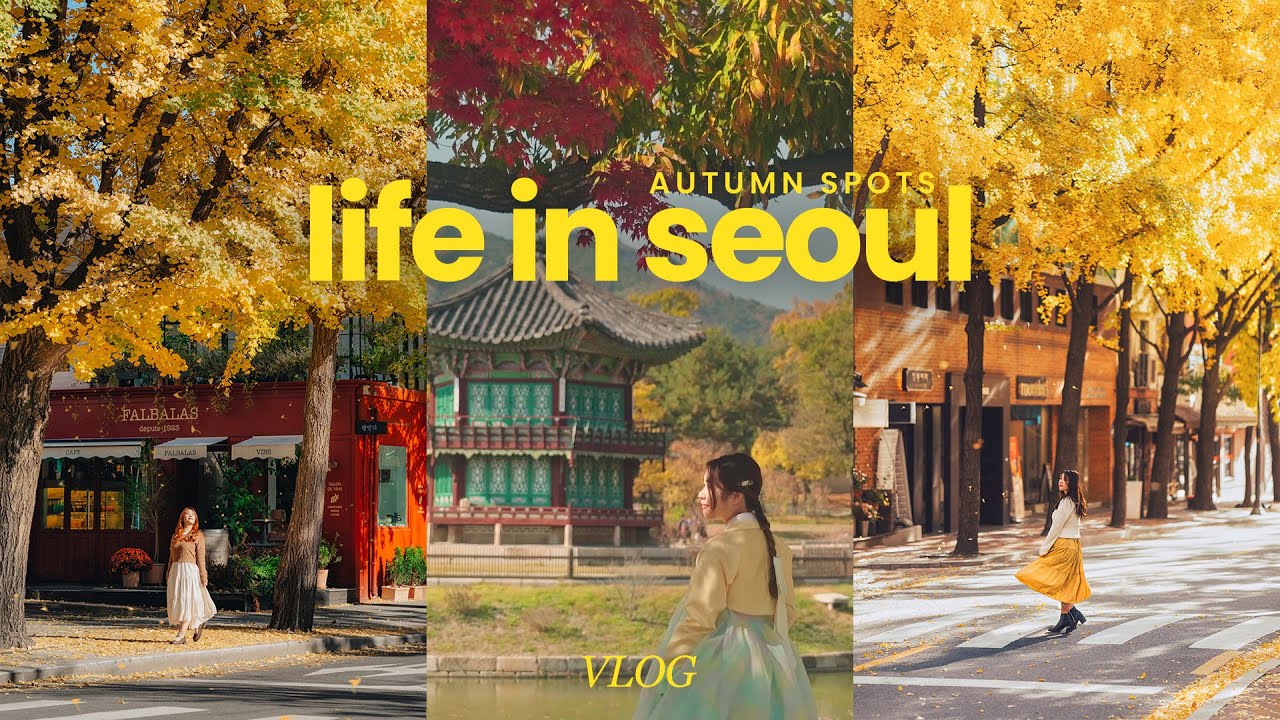 seoul vlog 🍁 | 10 Autumn Spots in Seoul