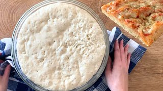 PIZZA with a spoon - Quick and WITHOUT KNEADING! Tall and soft 🍕 screenshot 2