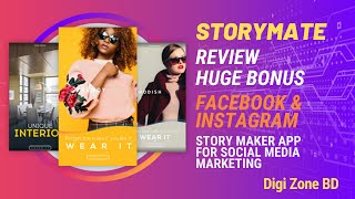 StoryMate Review with DEMO and Bonuess: Story Maker App for Facebook & Instagram Marketing screenshot 2