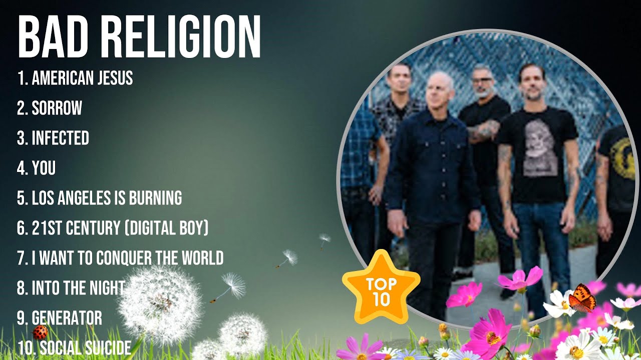 Bad Religion ~ Bad Religion Full Album  ~ The Best Songs Of Bad Religion
