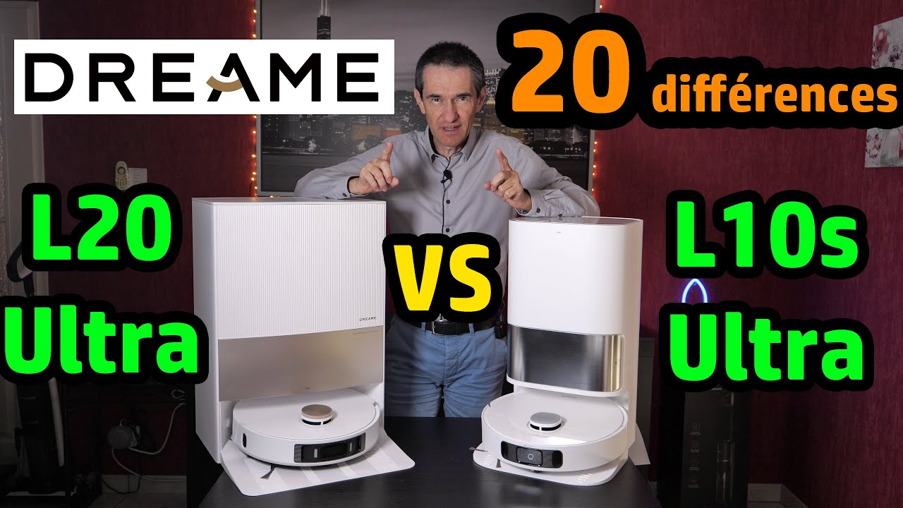 ✓ COMPARE DREAME L20 ULTRA vs L10S ULTRA - 20 DIFFERENCES 