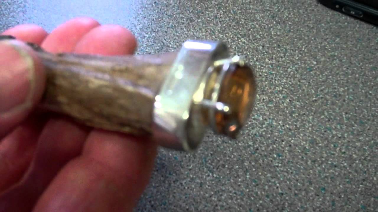 Scottish Stag Horn Handled knife Perth Scotland.MP4 YouTube